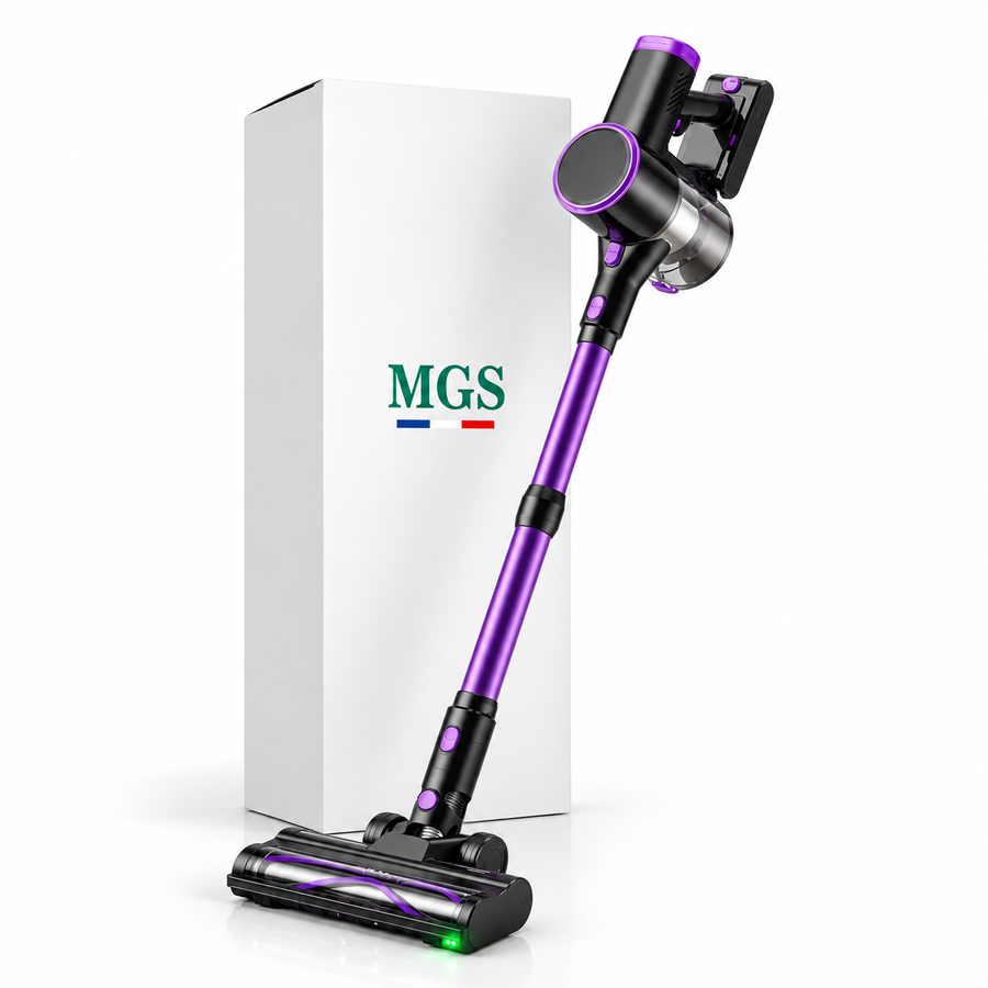 Aspirateur balai sans fil MGS Séréna, vue produit principale