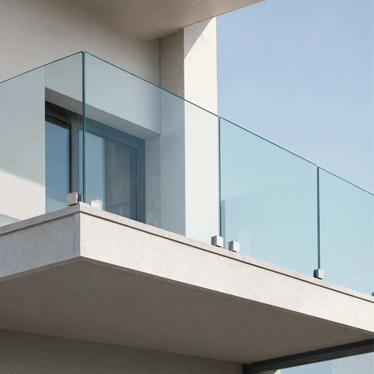 Garde-corps, balcons, verrières : le cas du verre sans encadrement Image