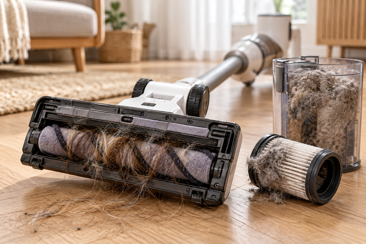 Aspirateur qui perd en puissance : les 5 causes courantes Image