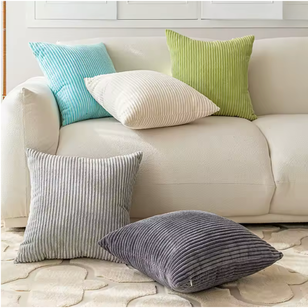 Housse de coussin canapé 45 x 45 cm