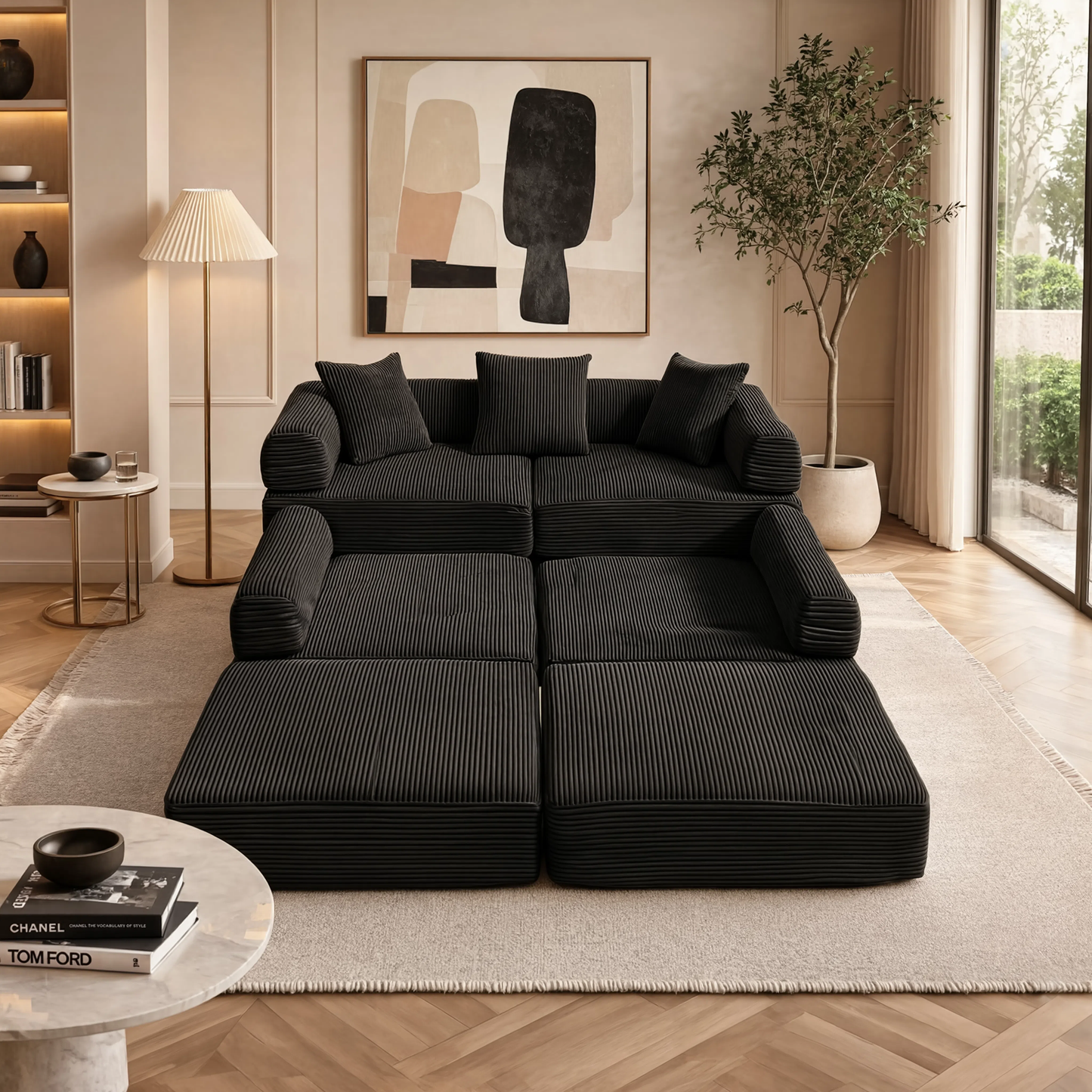 Canapé familiale, convertible et modulable LEXA