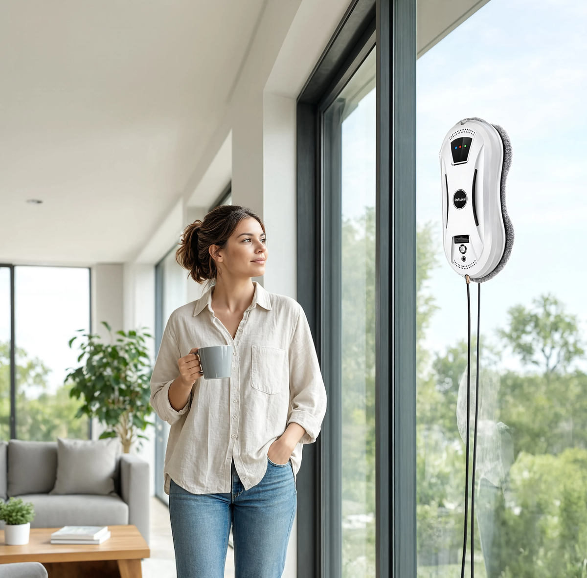 Vitro Essentiel en passage simple sur une fenêtre