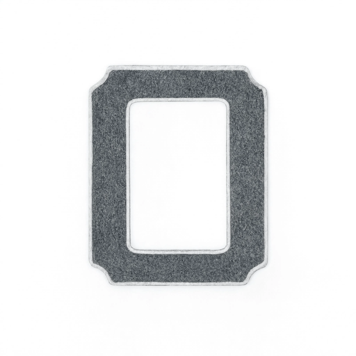 Microfibre premium MGS carrée 21 x 21 cm à ouverture centrale, recharge pour robot lave-vitres Vitro Pro