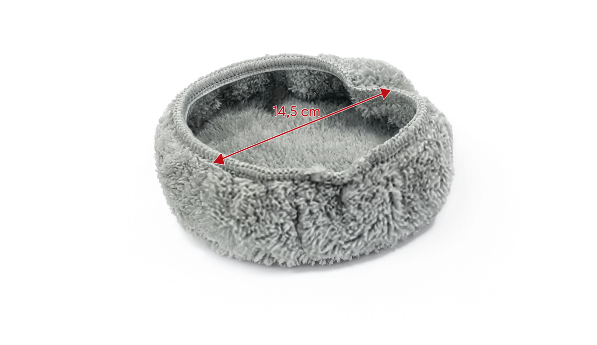 Diamètre de la microfibre premium MGS ronde : 14,5 cm, pour Vitro Essentiel et Confort